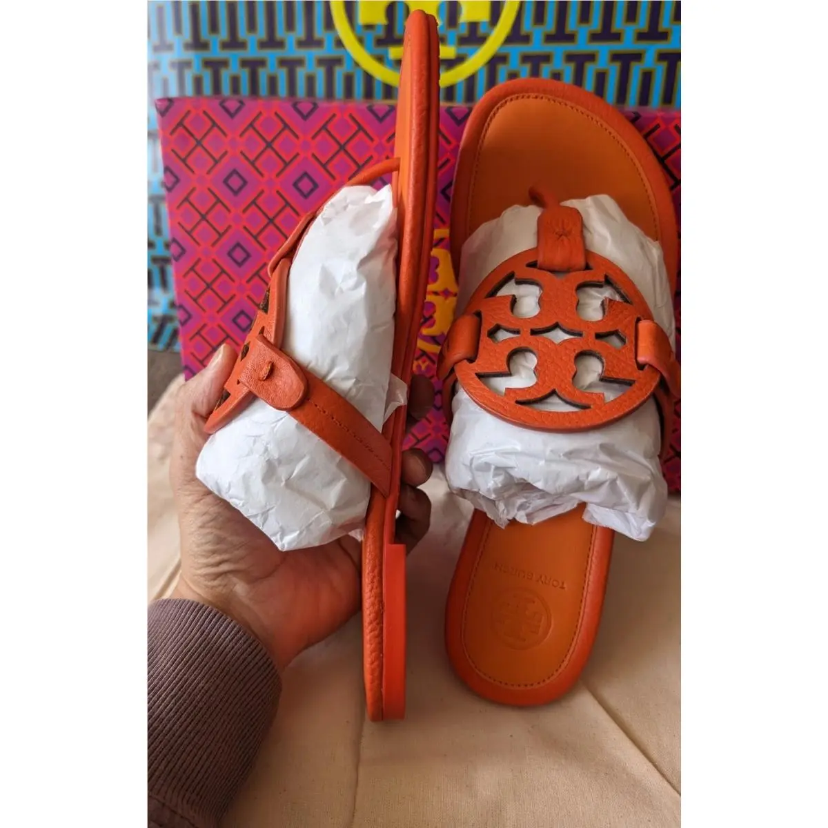Tory Burch shoes - Tory Burch Logo - Logo - aragosta/ poppy red 6