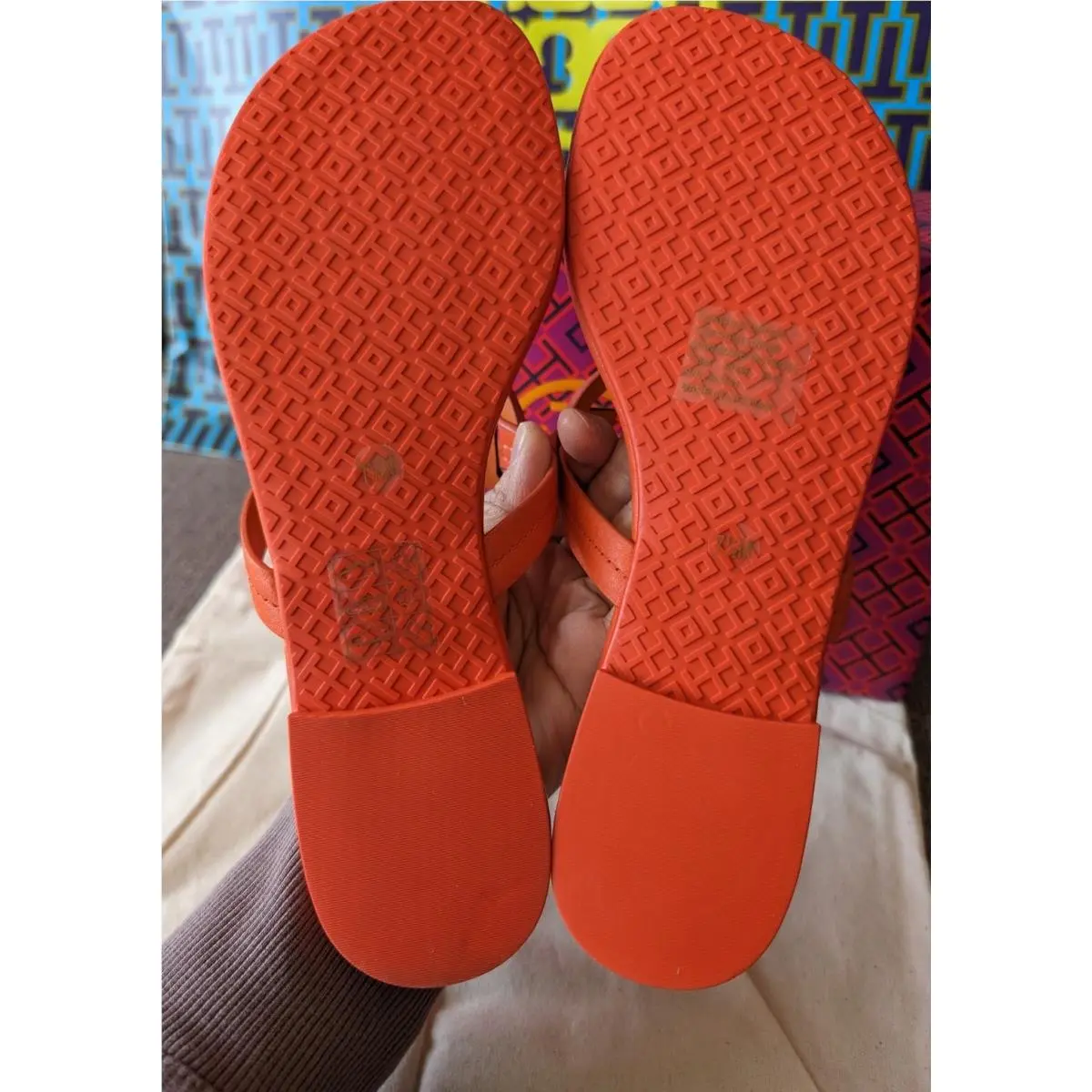 Tory Burch shoes - Tory Burch Logo - Logo - aragosta/ poppy red 7