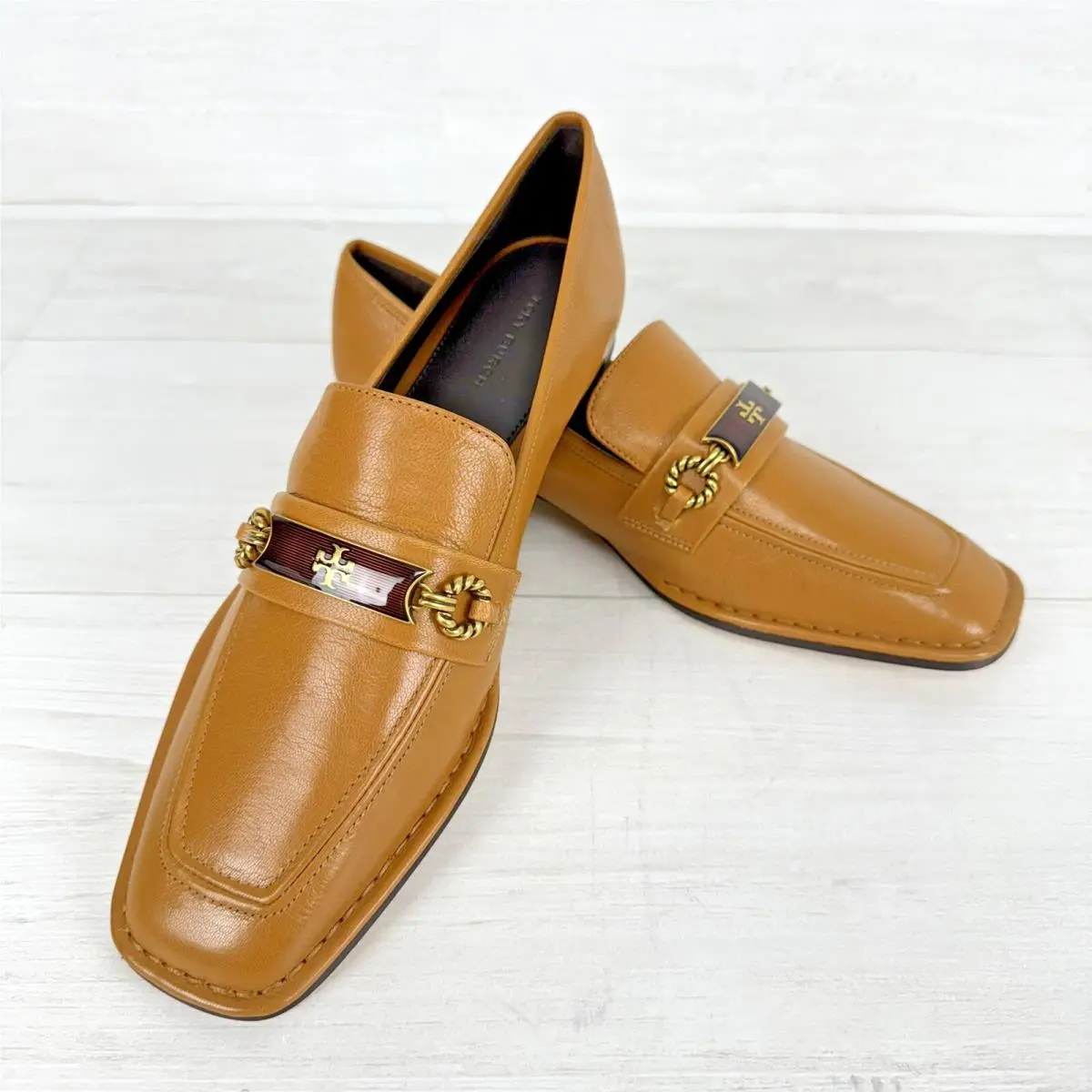 Tory Burch shoes - Tory Burch Perrine Loafers - Perrine Loafers - Brown (UPC: 196133365717) 1