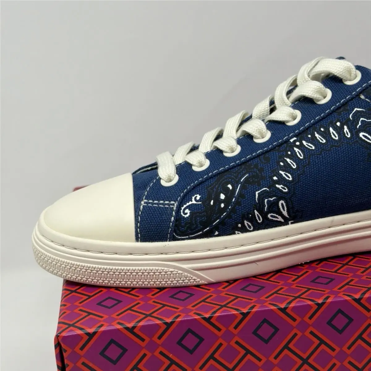 Tory Burch shoes - Tory Burch Classic Court - Classic Court - Blue (UPC: 0192485792744) 11
