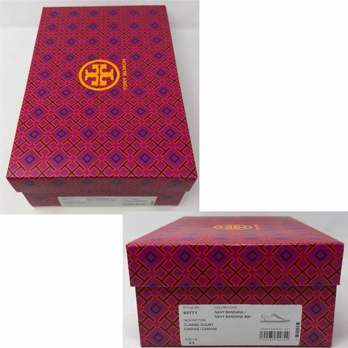 Tory Burch shoes - Tory Burch Classic Court - Classic Court - Blue (UPC: 0192485792744) 12