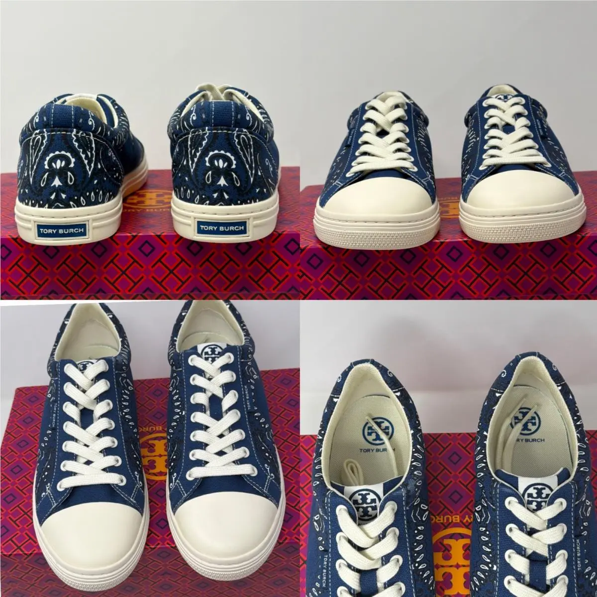 Tory Burch shoes - Tory Burch Classic Court - Classic Court - Blue (UPC: 0192485792744) 15