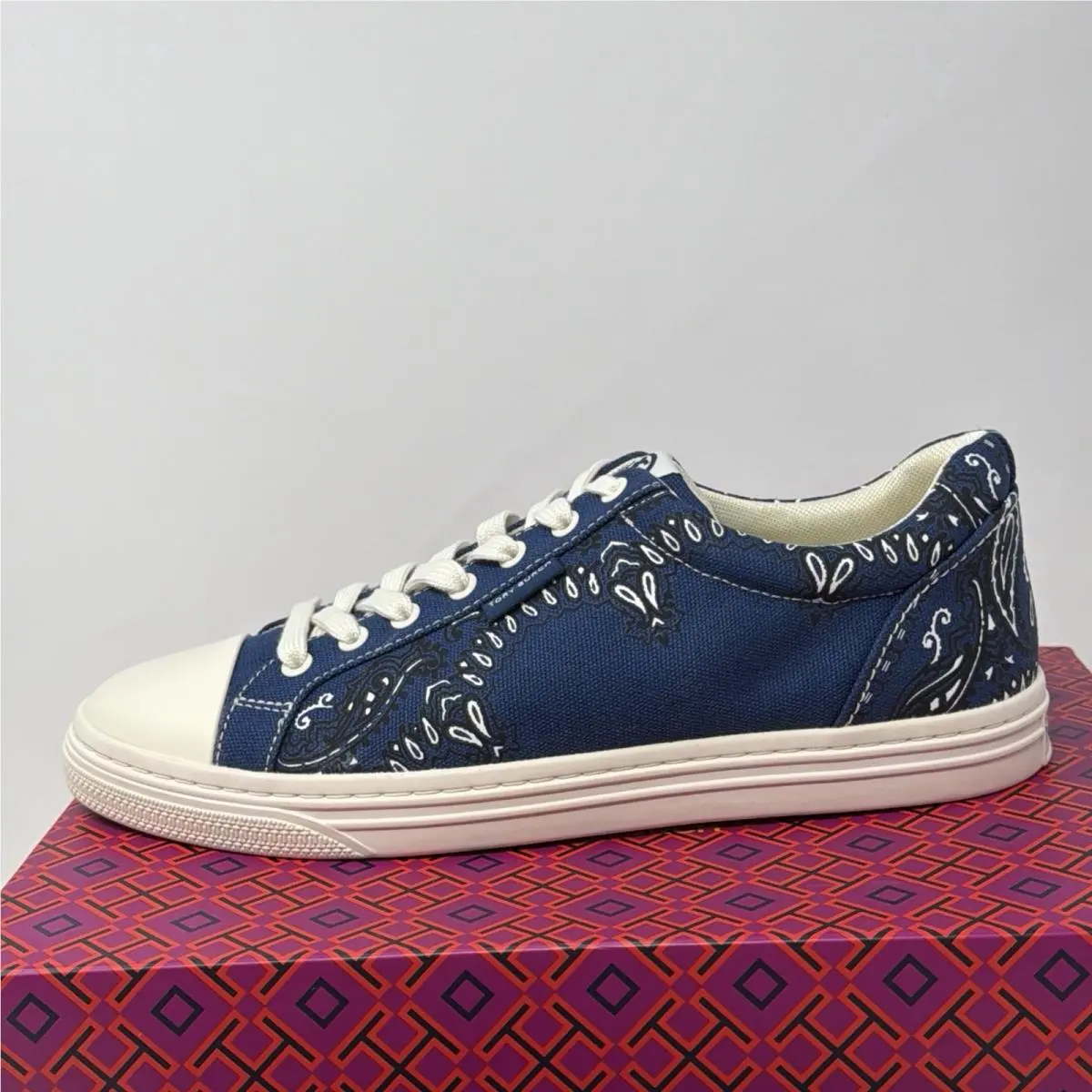 Tory Burch shoes - Tory Burch Classic Court - Classic Court - Blue (UPC: 0192485792744) 0