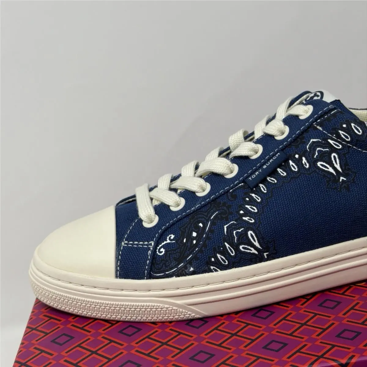 Tory Burch shoes - Tory Burch Classic Court - Classic Court - Blue (UPC: 0192485792744) 1