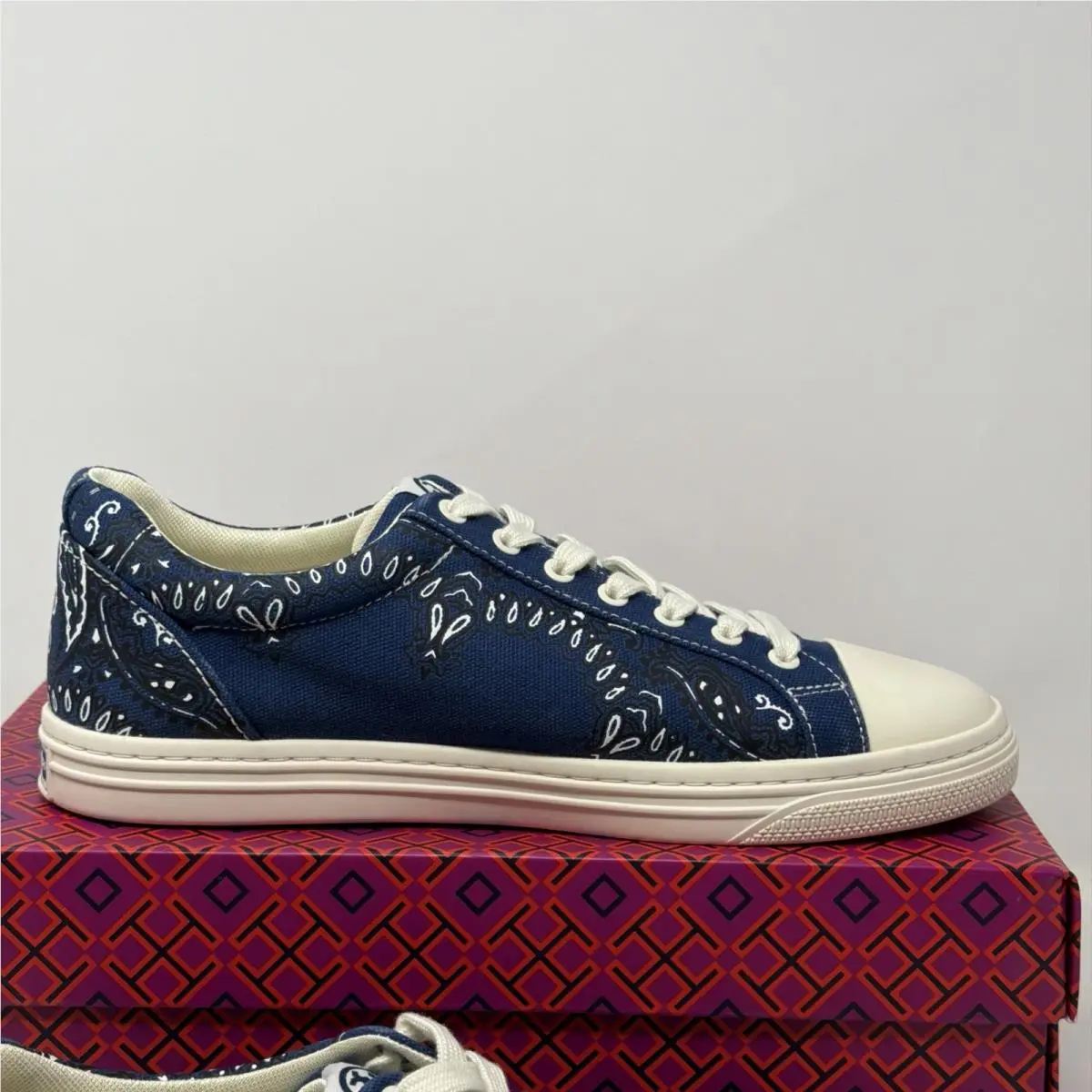 Tory Burch shoes - Tory Burch Classic Court - Classic Court - Blue (UPC: 0192485792744) 3