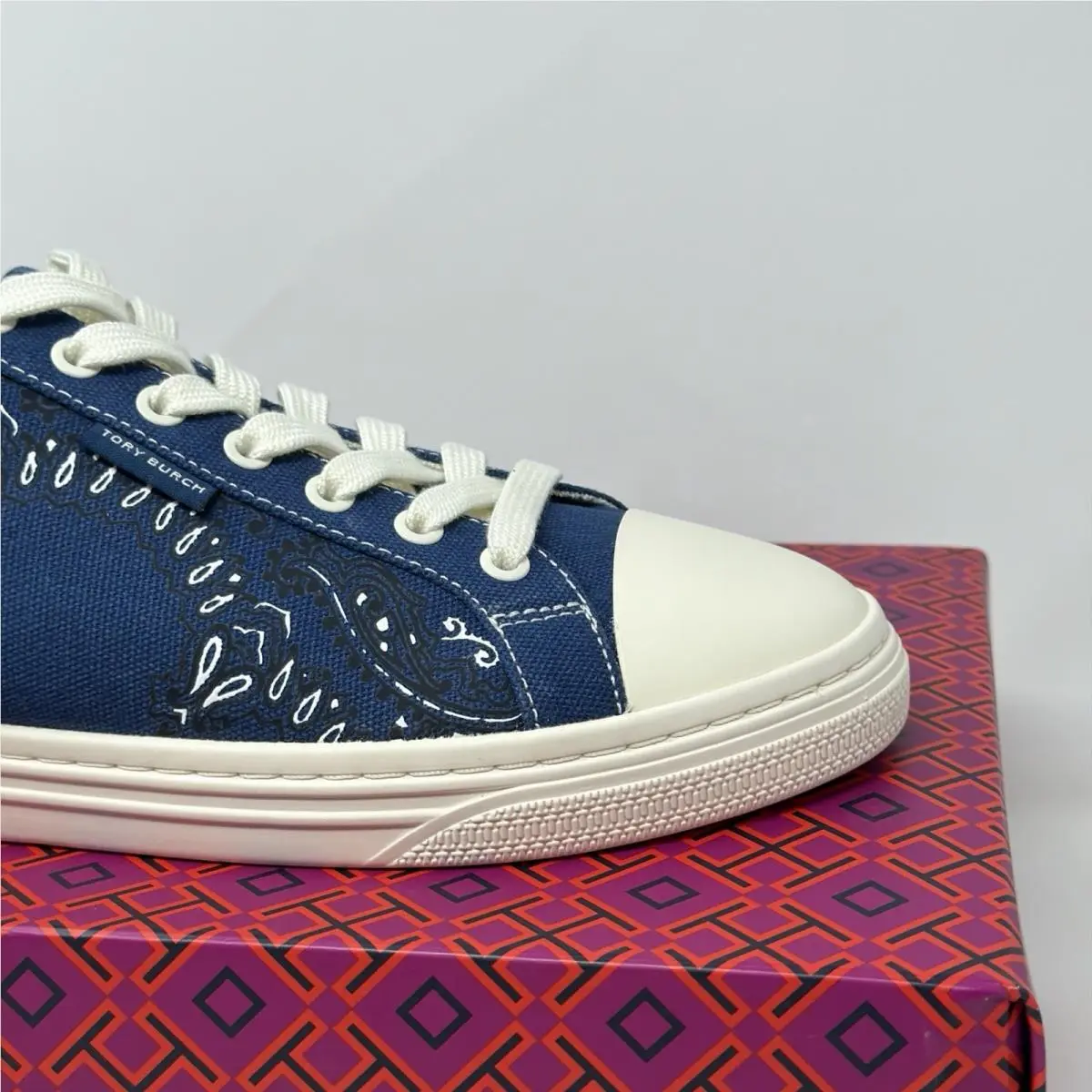 Tory Burch shoes - Tory Burch Classic Court - Classic Court - Blue (UPC: 0192485792744) 7