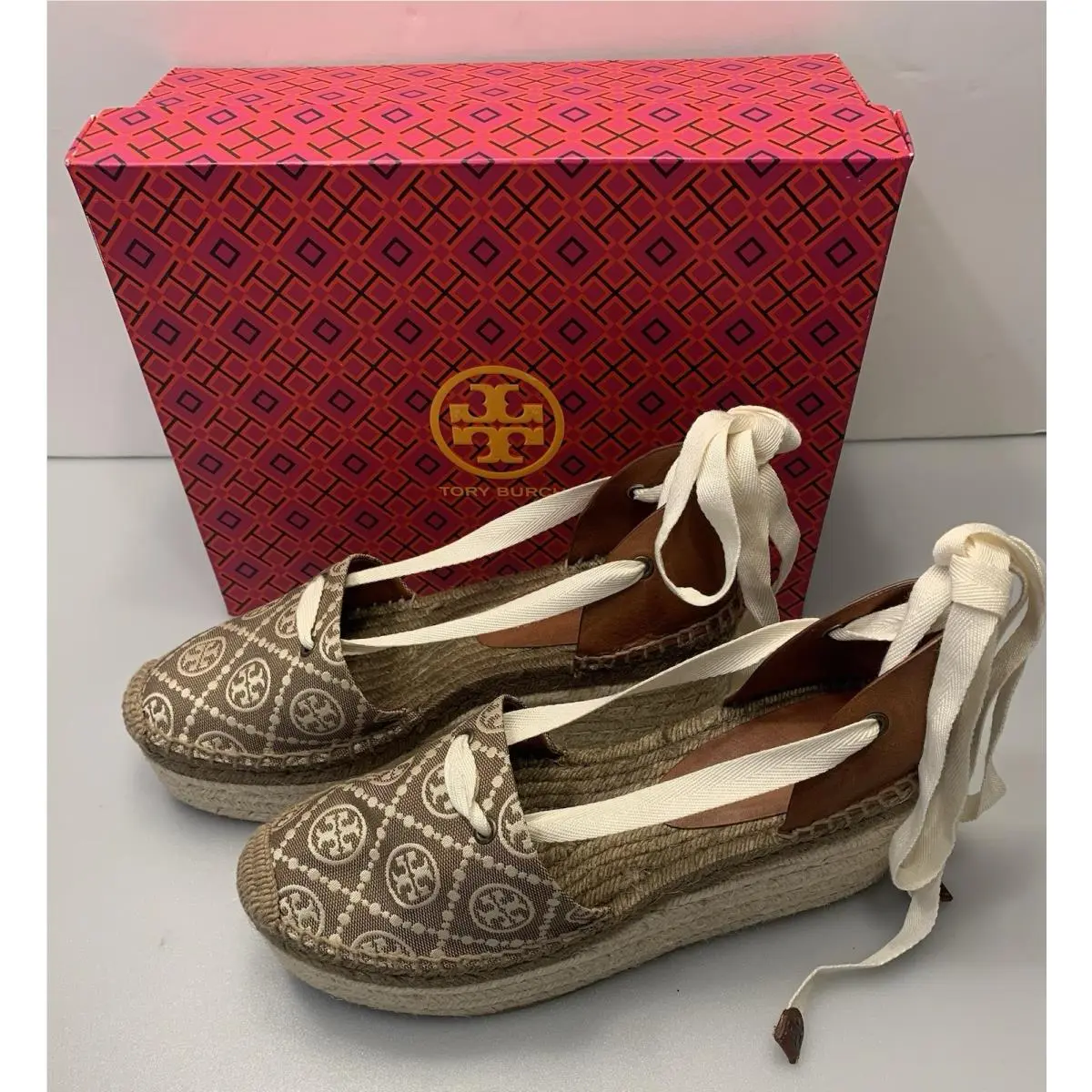 Tory Burch shoes - Espadrille Wedge Platform - Espadrille Wedge Platform - Brown 0