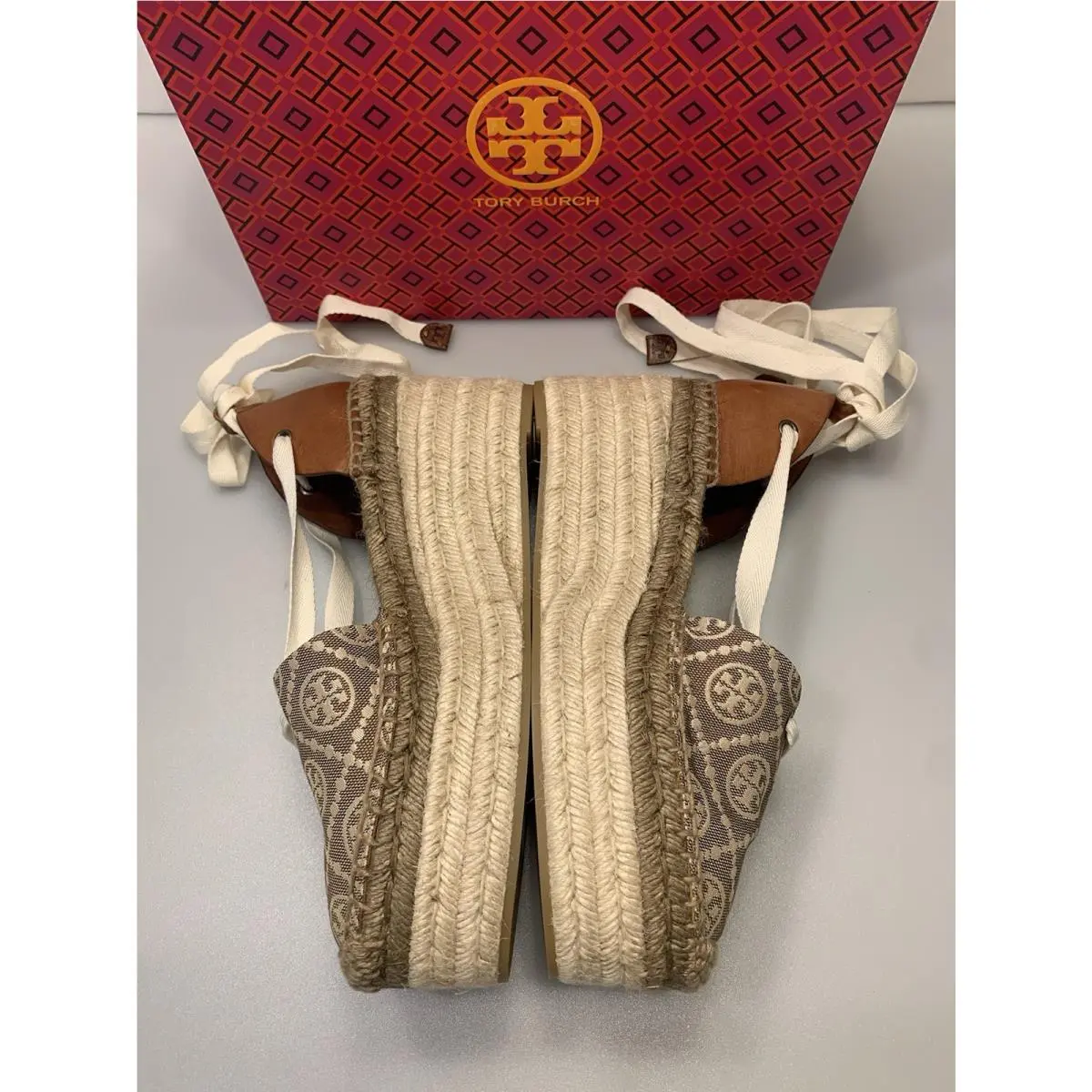 Tory Burch shoes - Espadrille Wedge Platform - Espadrille Wedge Platform - Brown 4