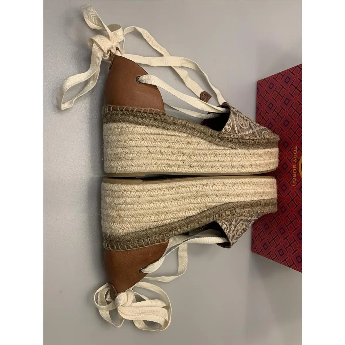 Tory Burch shoes - Espadrille Wedge Platform - Espadrille Wedge Platform - Brown 5