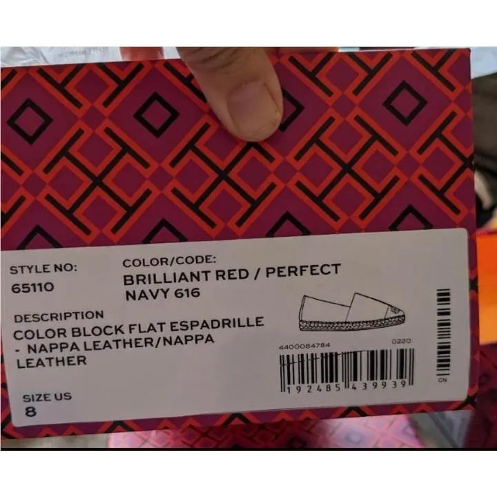 Tory Burch shoes - Tory Burch Color-Block - Tory red/ blue 6