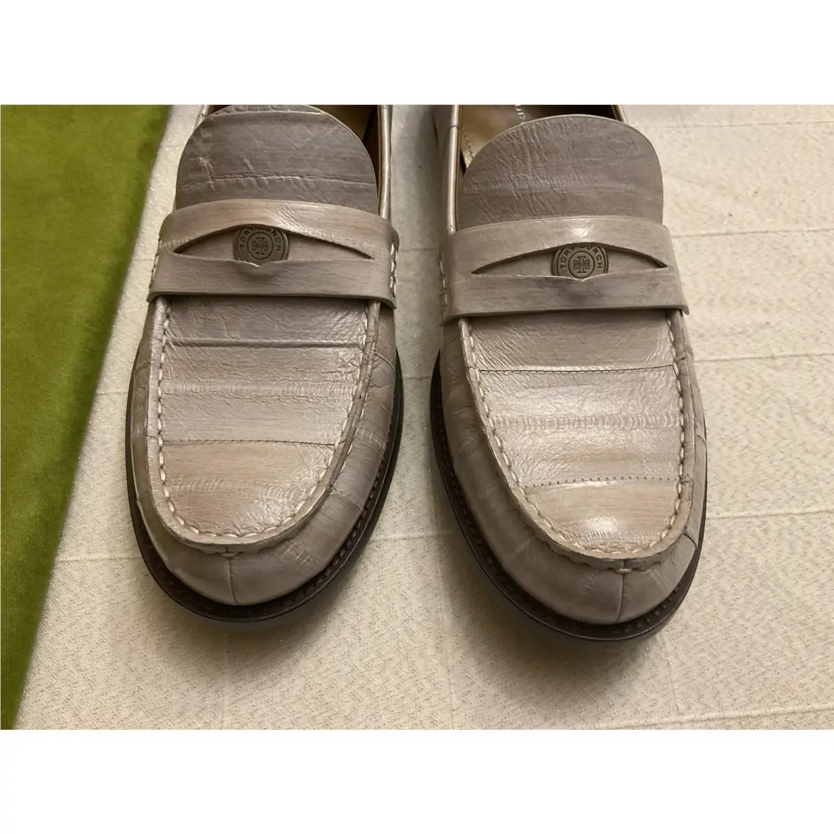 Tory Burch shoes - Tory Burch Classic Loafer - Classic Loafer - Driftwood 6