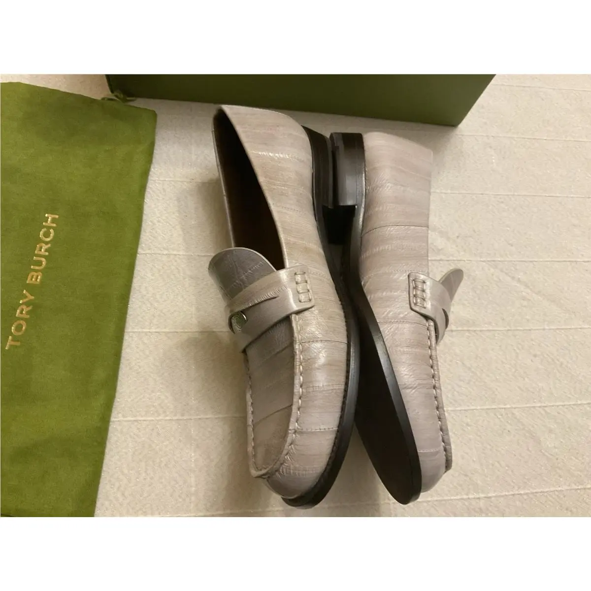 Tory Burch shoes - Tory Burch Classic Loafer - Classic Loafer - Driftwood 9