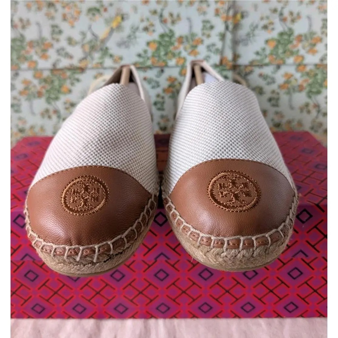 Tory Burch shoes - Tory Burch Color-Block - natural/ tan 10