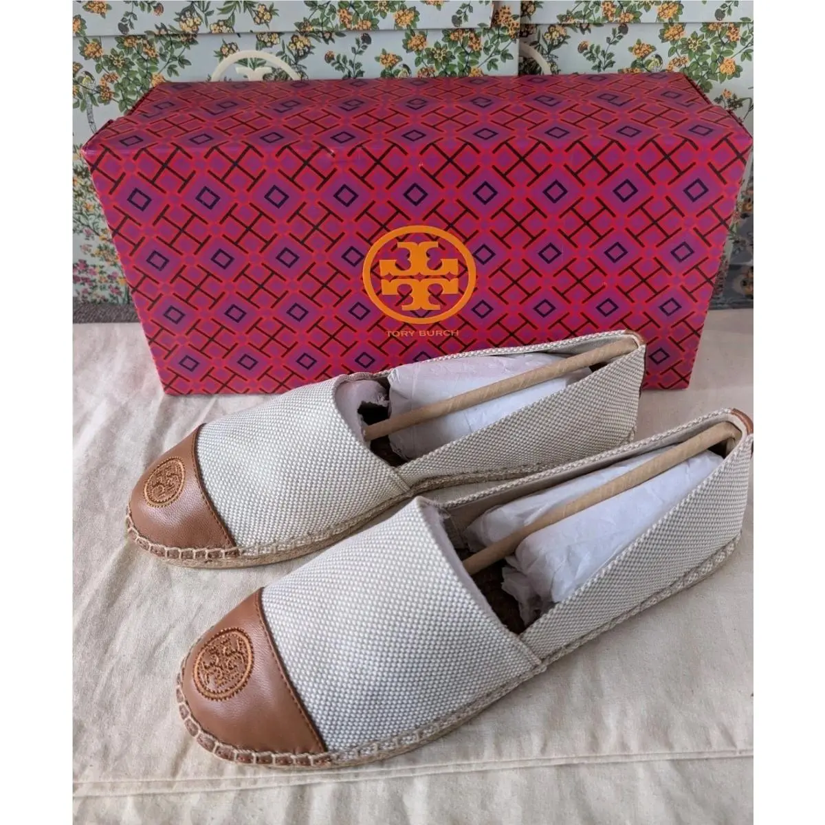 Tory Burch shoes - Tory Burch Color-Block - natural/ tan 13