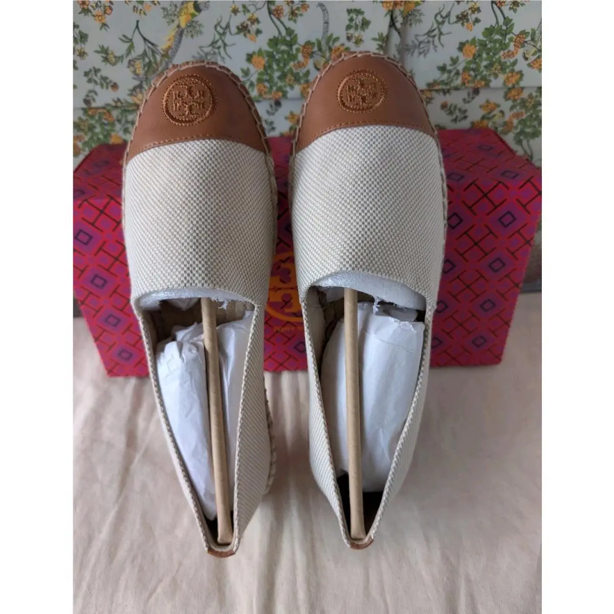 Tory Burch shoes - Tory Burch Color-Block - natural/ tan 5