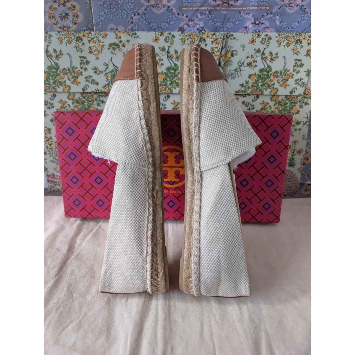 Tory Burch shoes - Tory Burch Color-Block - natural/ tan 7