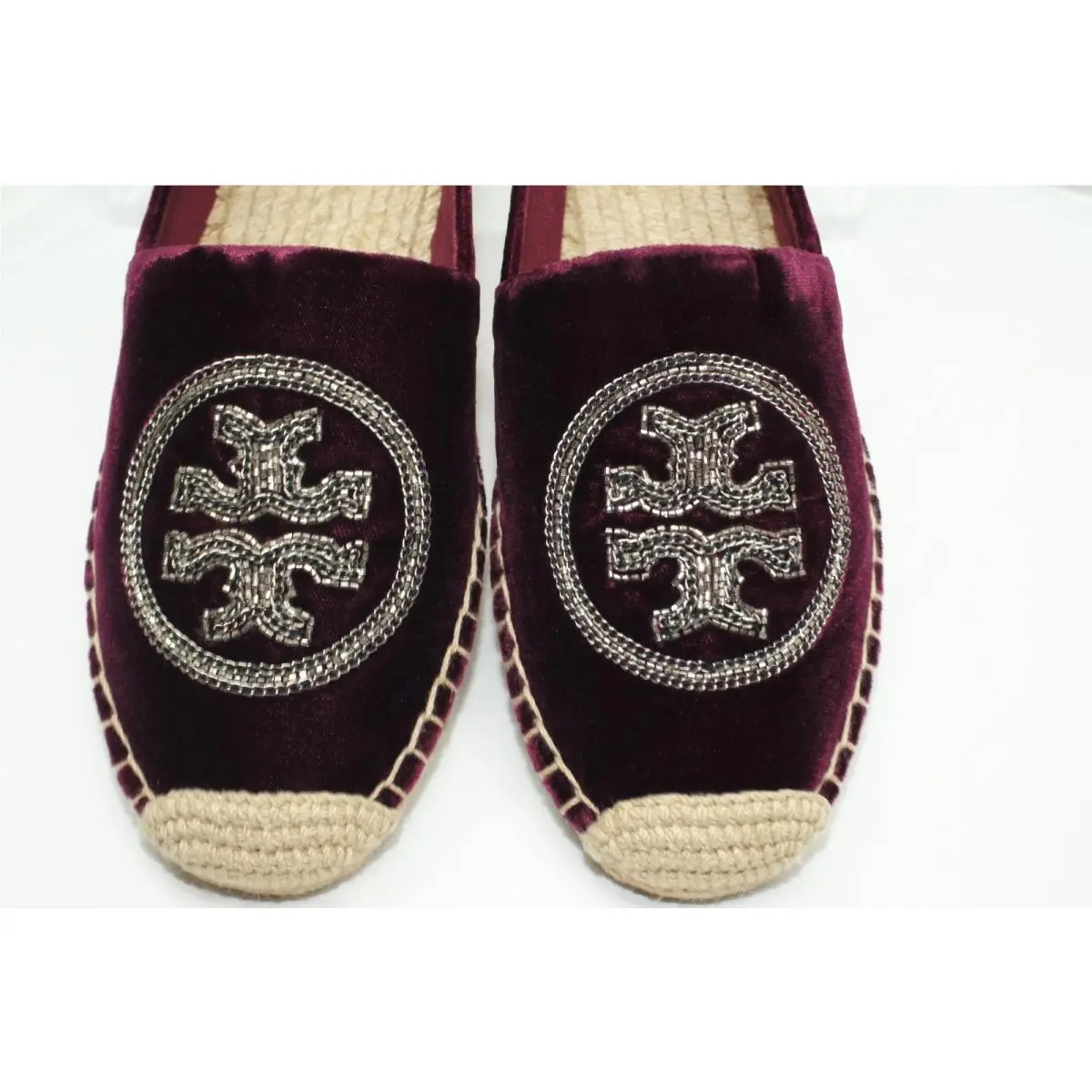 Tory Burch shoes - Tory Burch Logo - Logo - Red, Main: Bordeaux (UPC: 190041647002) 7
