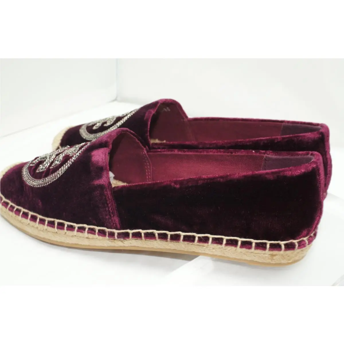 Tory Burch shoes - Tory Burch Logo - Logo - Red, Main: Bordeaux (UPC: 190041647002) 8