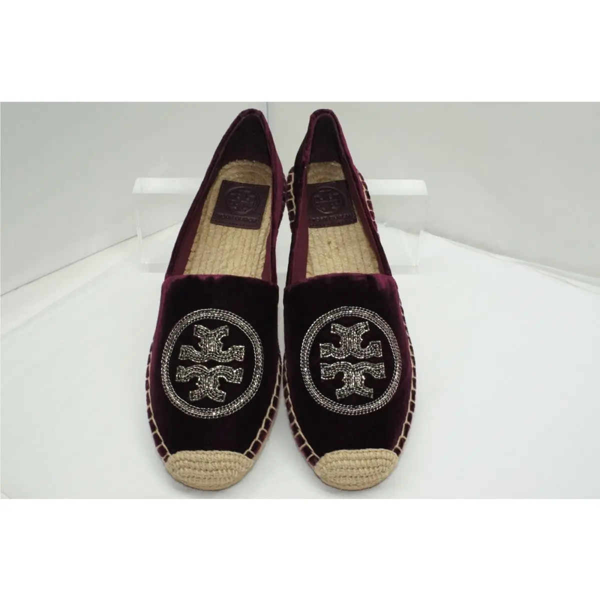 Tory Burch shoes - Tory Burch Logo - Logo - Red, Main: Bordeaux (UPC: 190041647002) 5