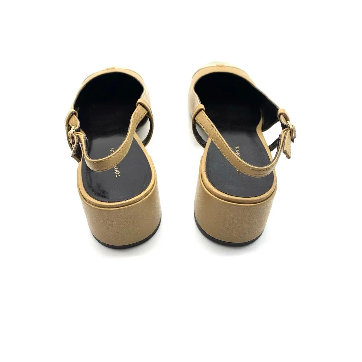 Tory Burch shoes - Cap Toe - Cap Toe - Ginger shortbread spark gold 1