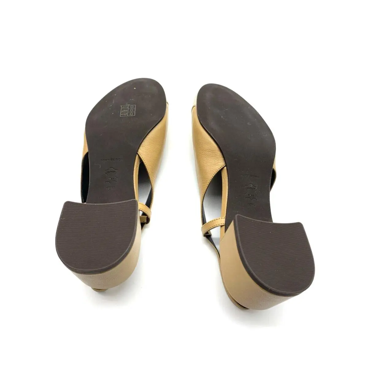 Tory Burch shoes - Cap Toe - Cap Toe - Ginger shortbread spark gold 2