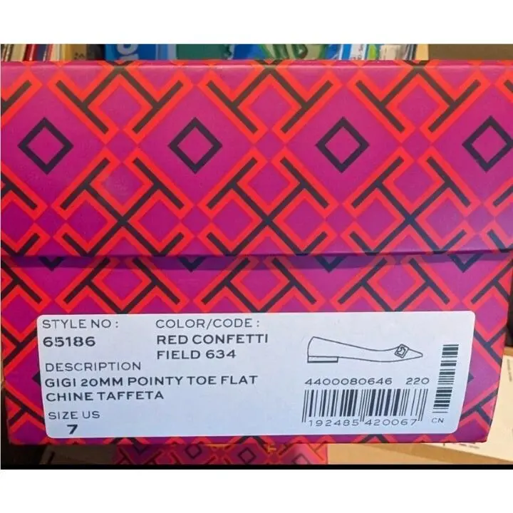 Tory Burch shoes - Gigi - Gigi - red confetti field 5