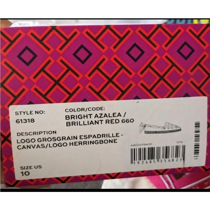Tory Burch shoes - Tory Burch Logo - Logo - brilliant red/ pink azalea 4