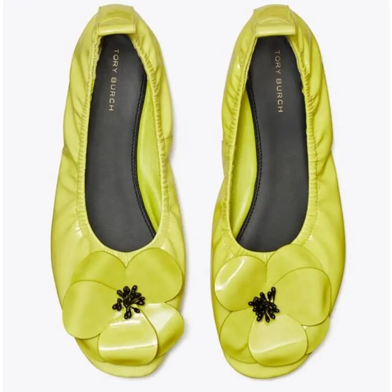 Tory Burch shoes - Flowers - Flowers - Green 4