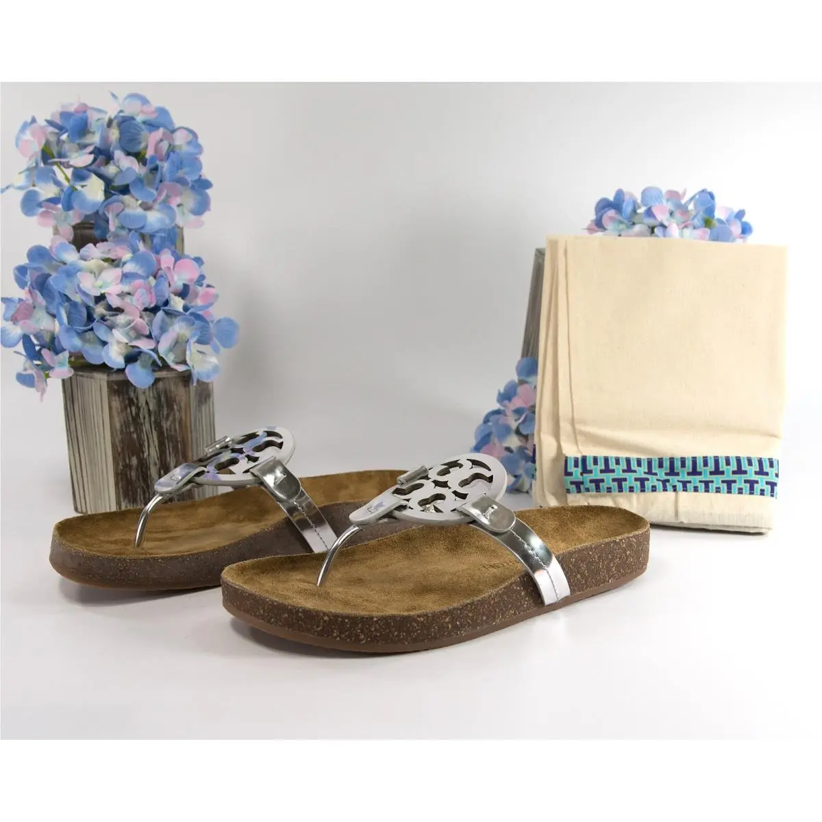 Tory Burch shoes - Tory Burch Miller - Miller - Silver (UPC: 196133070529) 1
