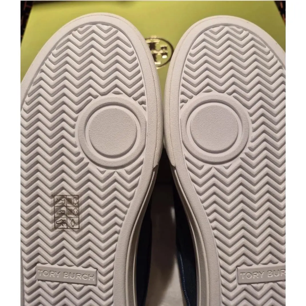 Tory Burch shoes - Tory Burch Color Block Platform Sneakers - Sneaker - Denim/White 6