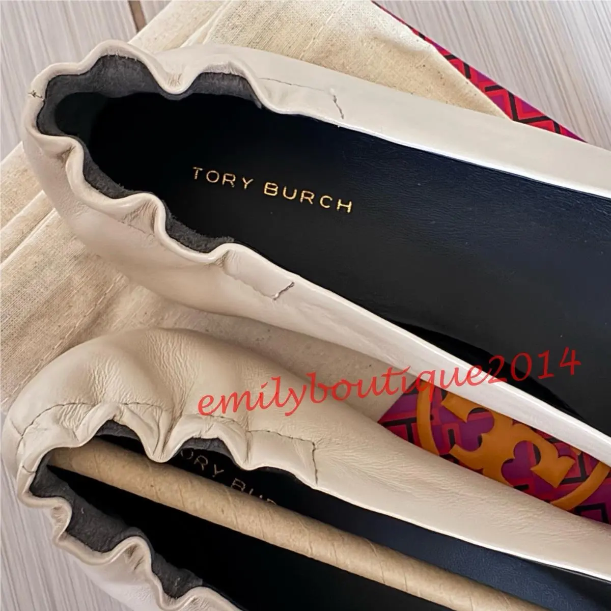 Tory Burch shoes - Tory Burch Claire - Claire - 148336 - New Cream/Black (UPC: 196133673119) 7