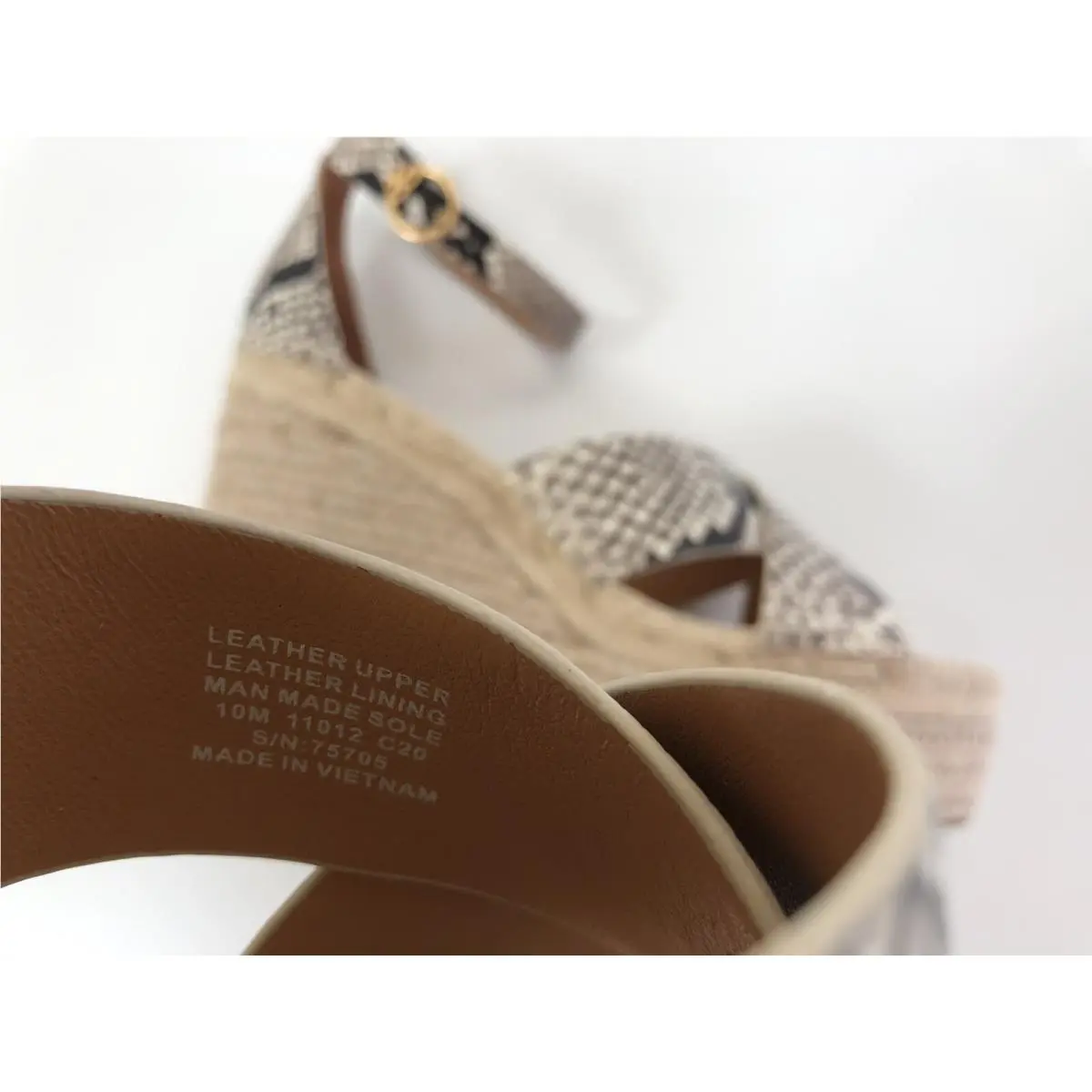 Tory Burch shoes - 75705 - 75705 - Warm Roccia (brown snake print) (UPC: 192485549539) 9