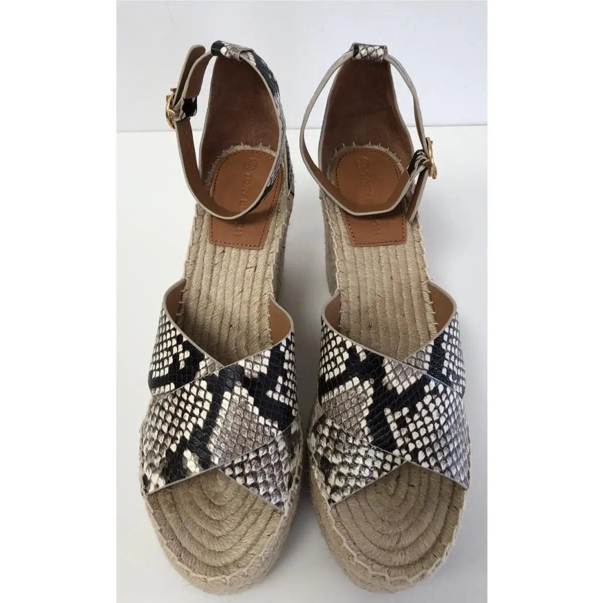 Tory Burch shoes - 75705 - 75705 - Warm Roccia (brown snake print) (UPC: 192485549539) 1