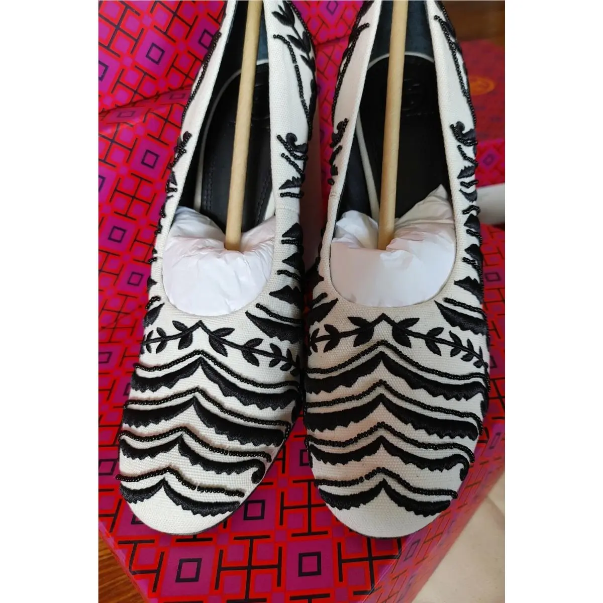 Tory Burch shoes - Lucia - Lucia - White & Black 2