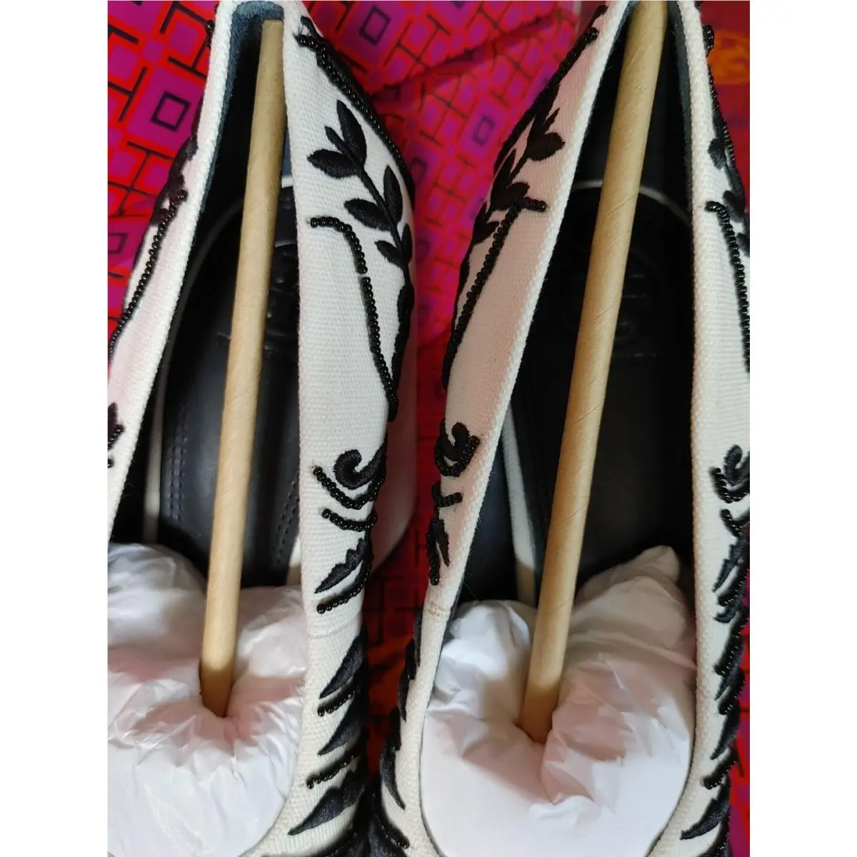 Tory Burch shoes - Lucia - Lucia - White & Black 3