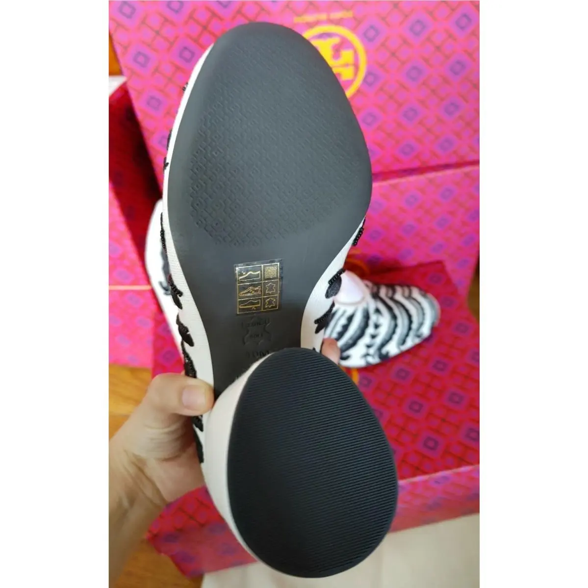 Tory Burch shoes - Lucia - Lucia - White & Black 5