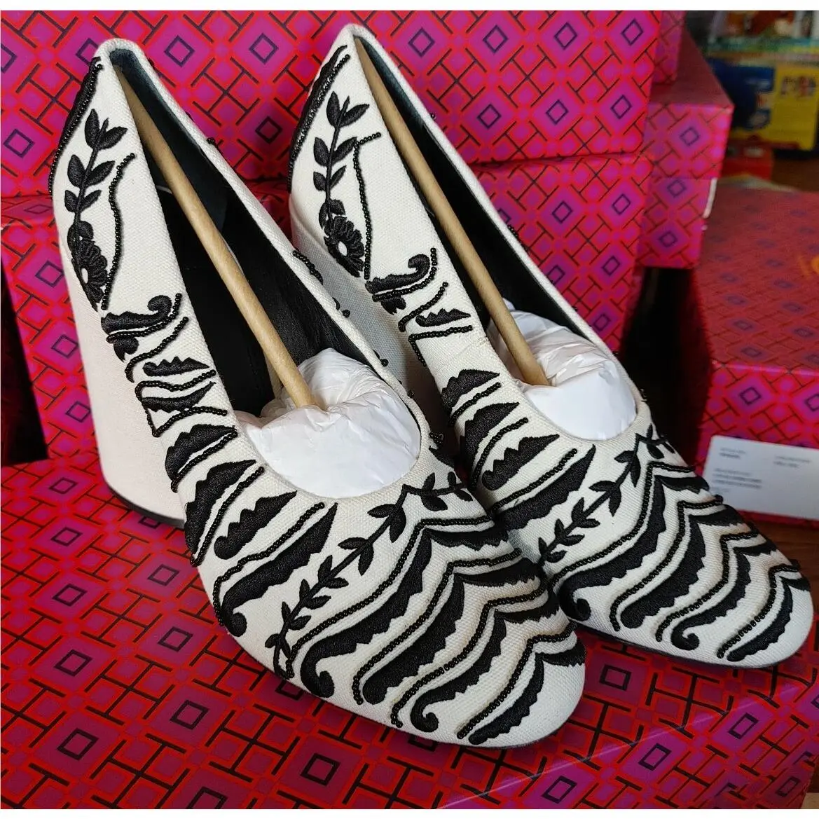 Tory Burch shoes - Lucia - Lucia - White & Black 7