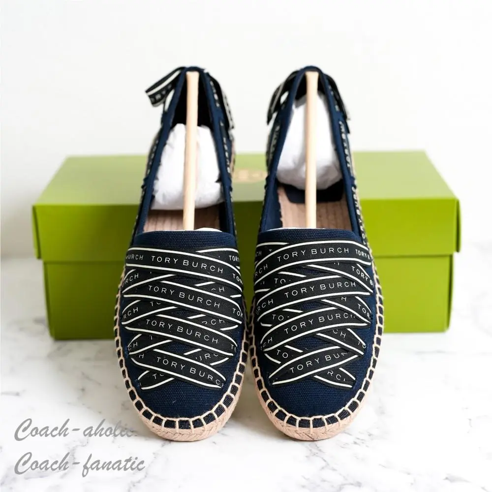 Tory Burch shoes - Tory Burch Logo - Logo - Perfect Navy (UPC: 197865471042) 4