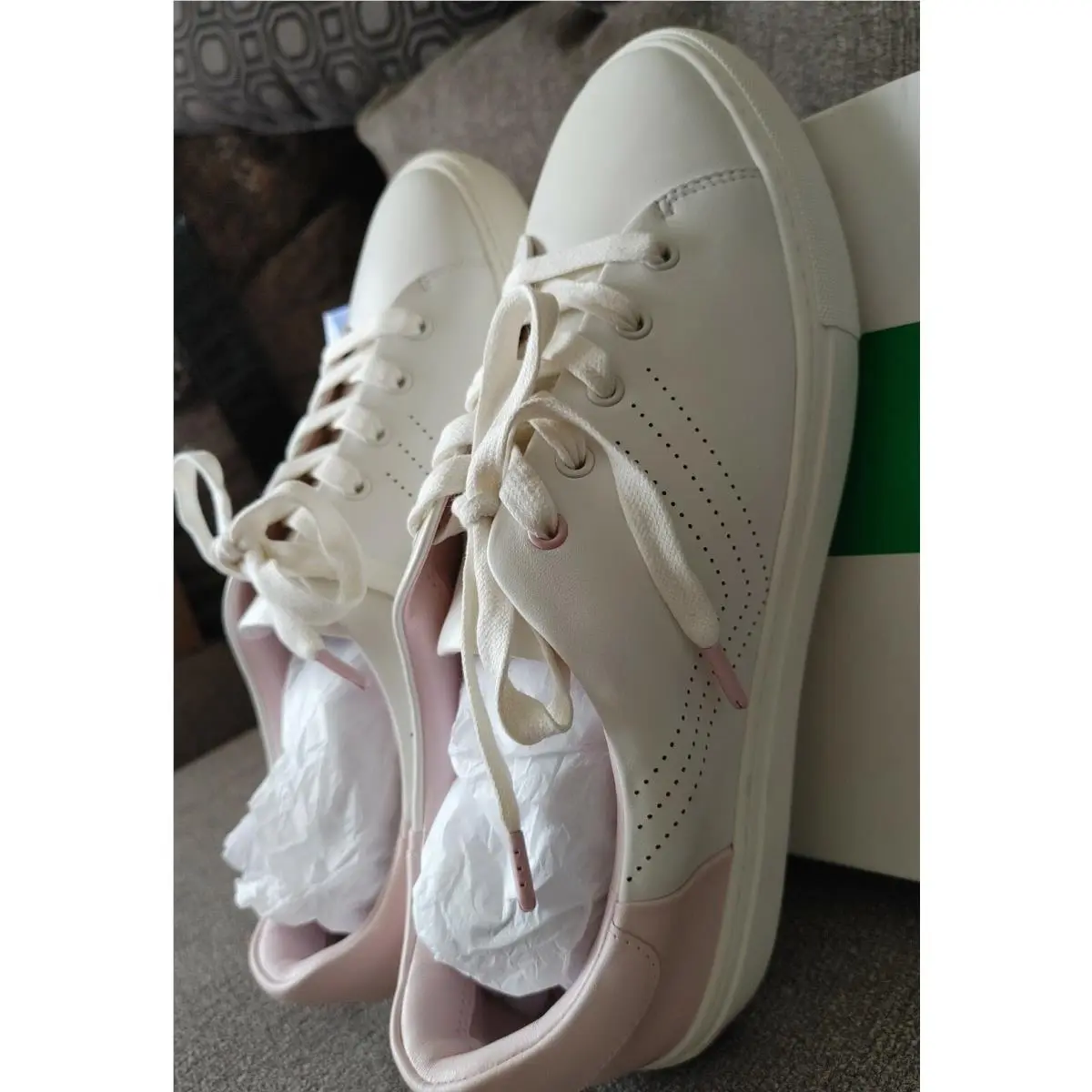 Tory Burch shoes - Tory Burch Perforated - Perforated - snow white/ cotton pink 2