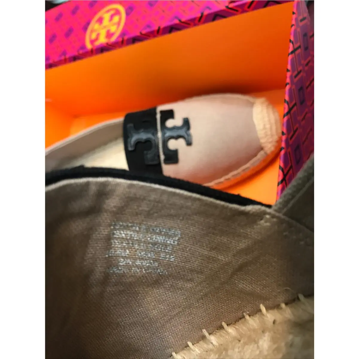 Tory Burch shoes - Tory Burch Logo - Logo - Beige (UPC: 190041527311) 10