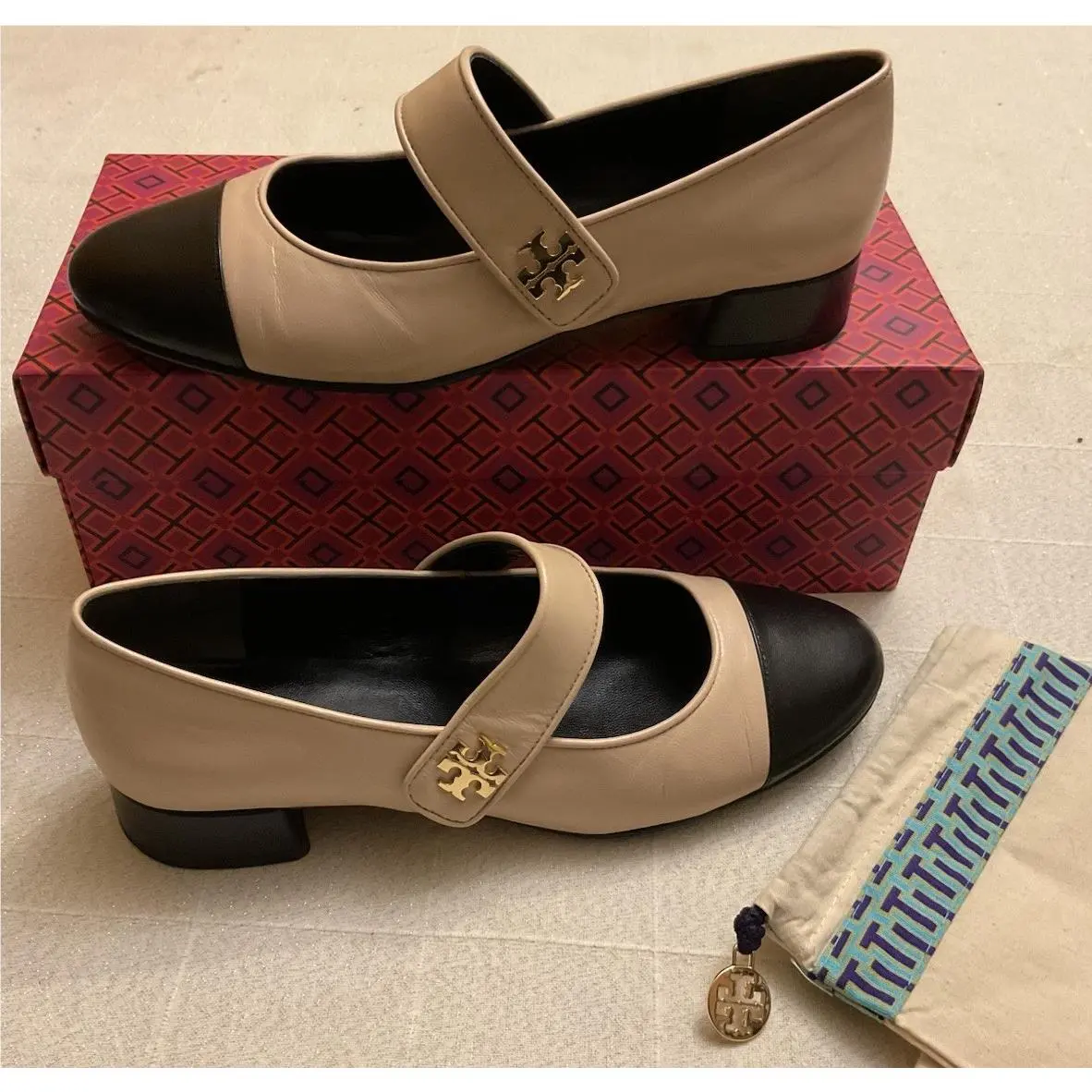 Tory Burch shoes - Rose Silk / Perfect Black 0