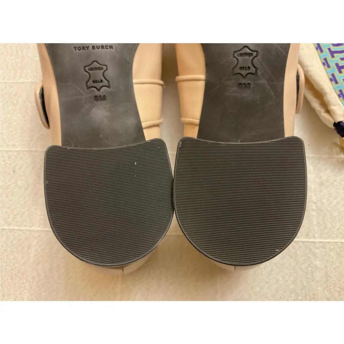 Tory Burch shoes - Rose Silk / Perfect Black 10