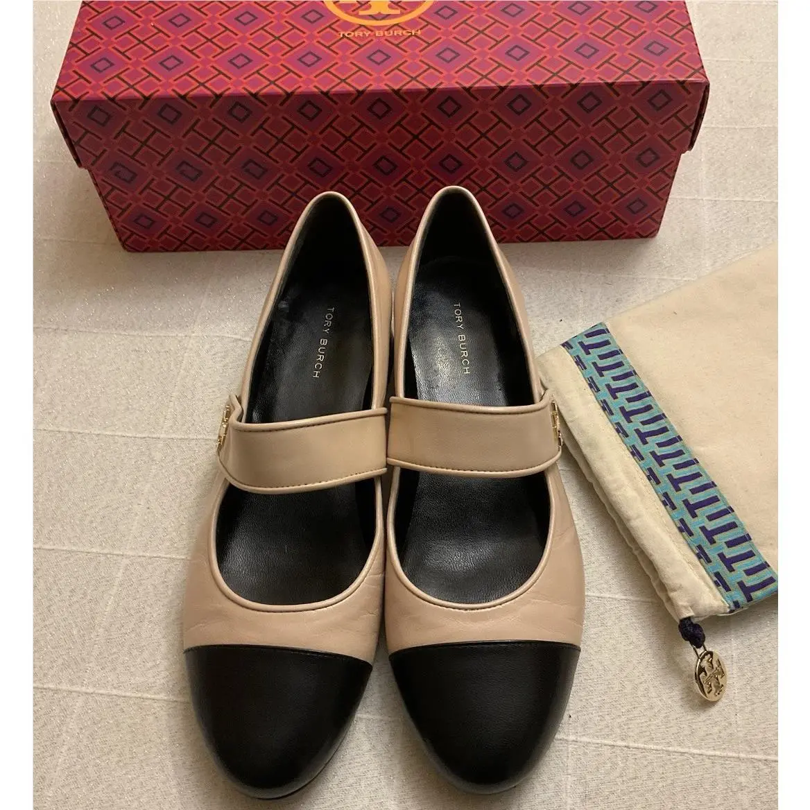 Tory Burch shoes - Rose Silk / Perfect Black 3