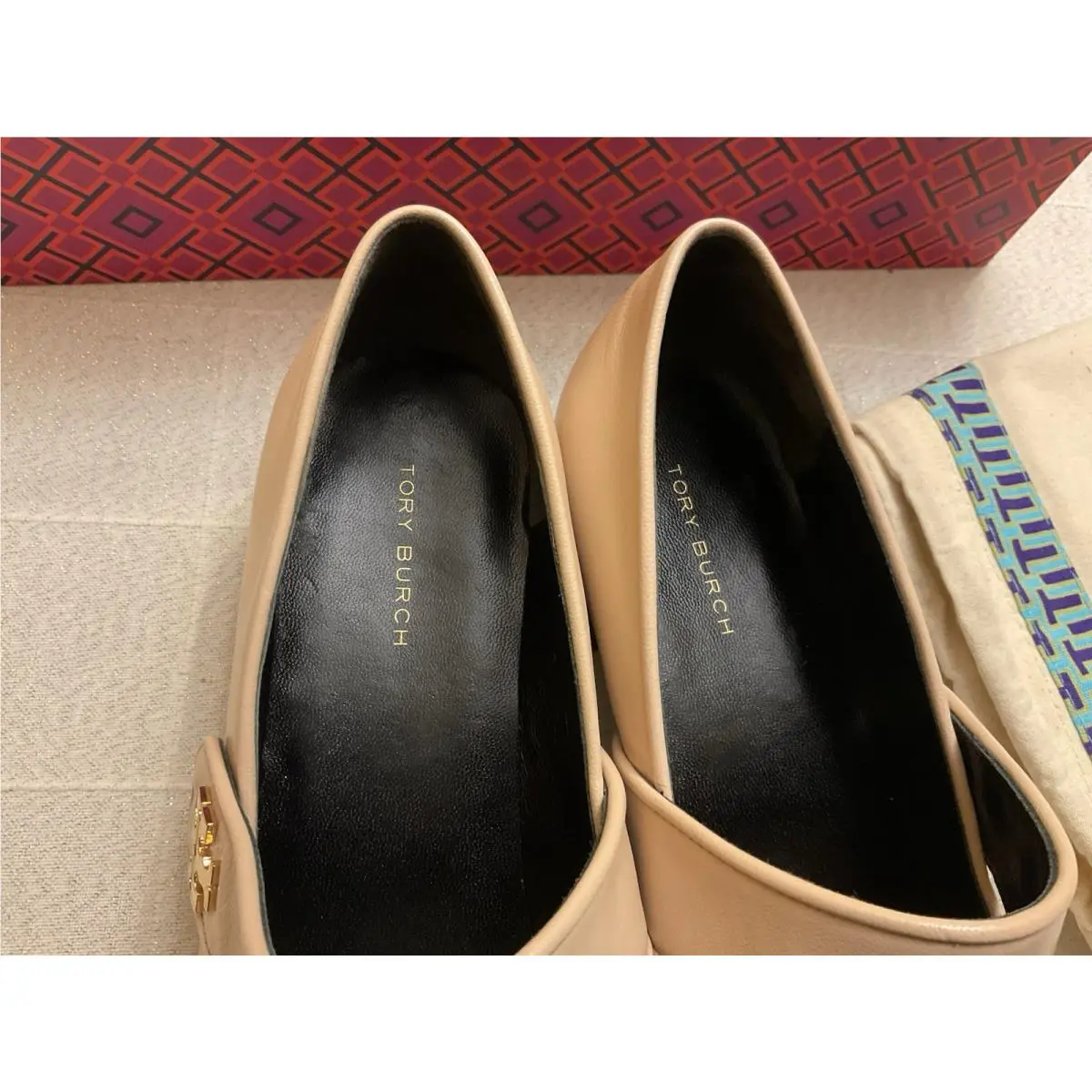 Tory Burch shoes - Rose Silk / Perfect Black 5