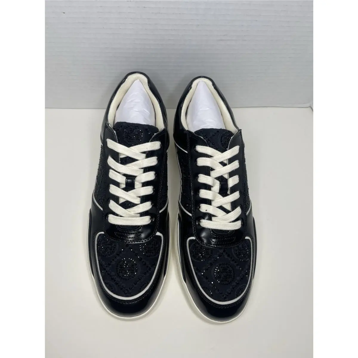 Tory Burch shoes - Tory Burch T Monogram Clover Court - Black 1