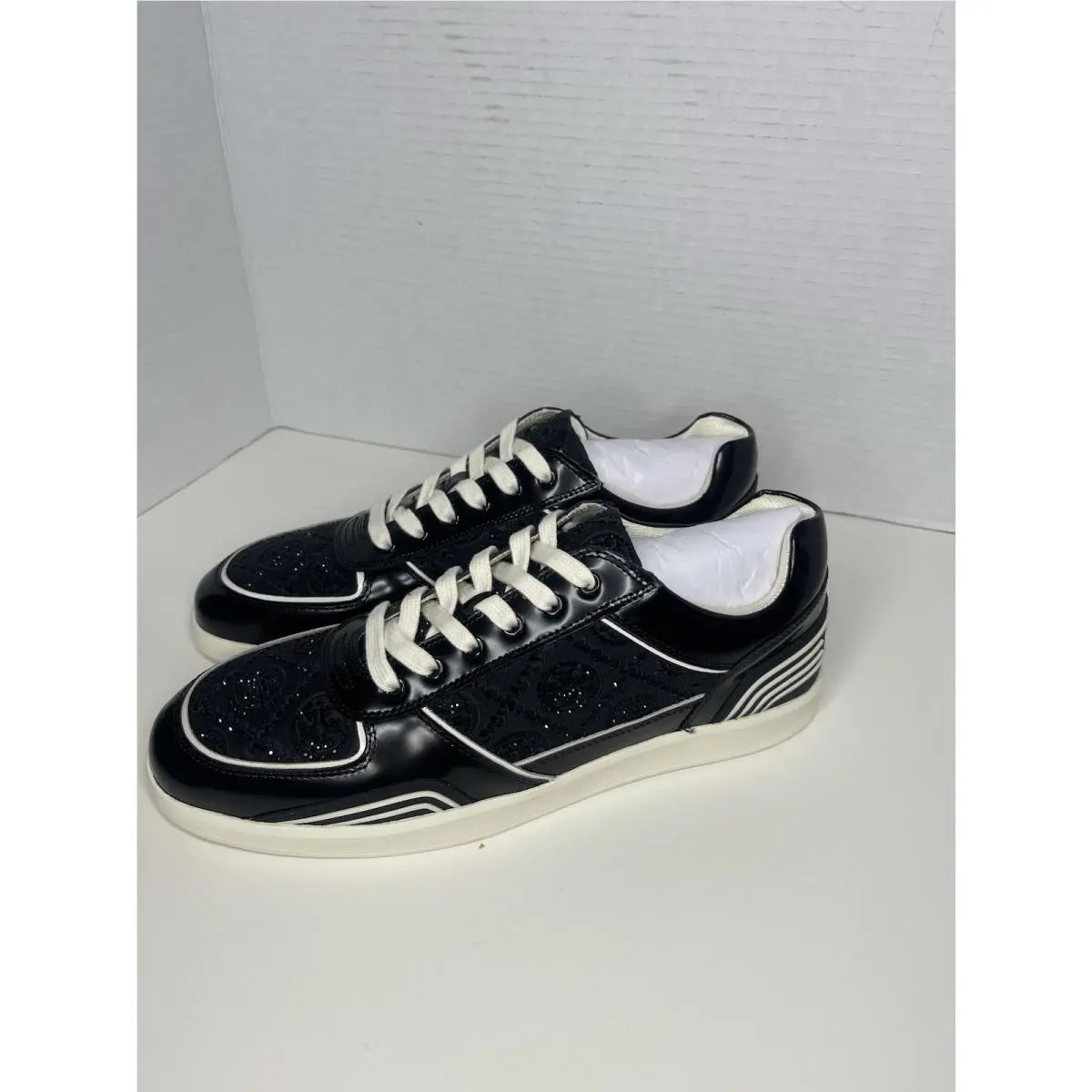Tory Burch shoes - Tory Burch T Monogram Clover Court - Black 5