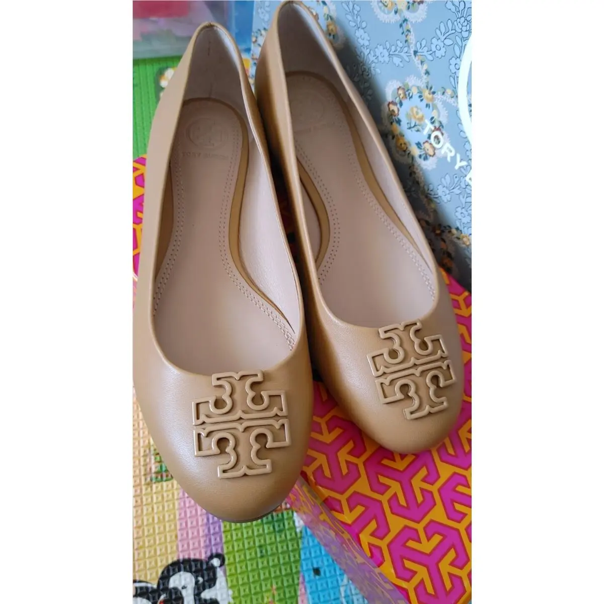 Tory Burch shoes - melinda - melinda - blond (UPC: 190041403905) 6