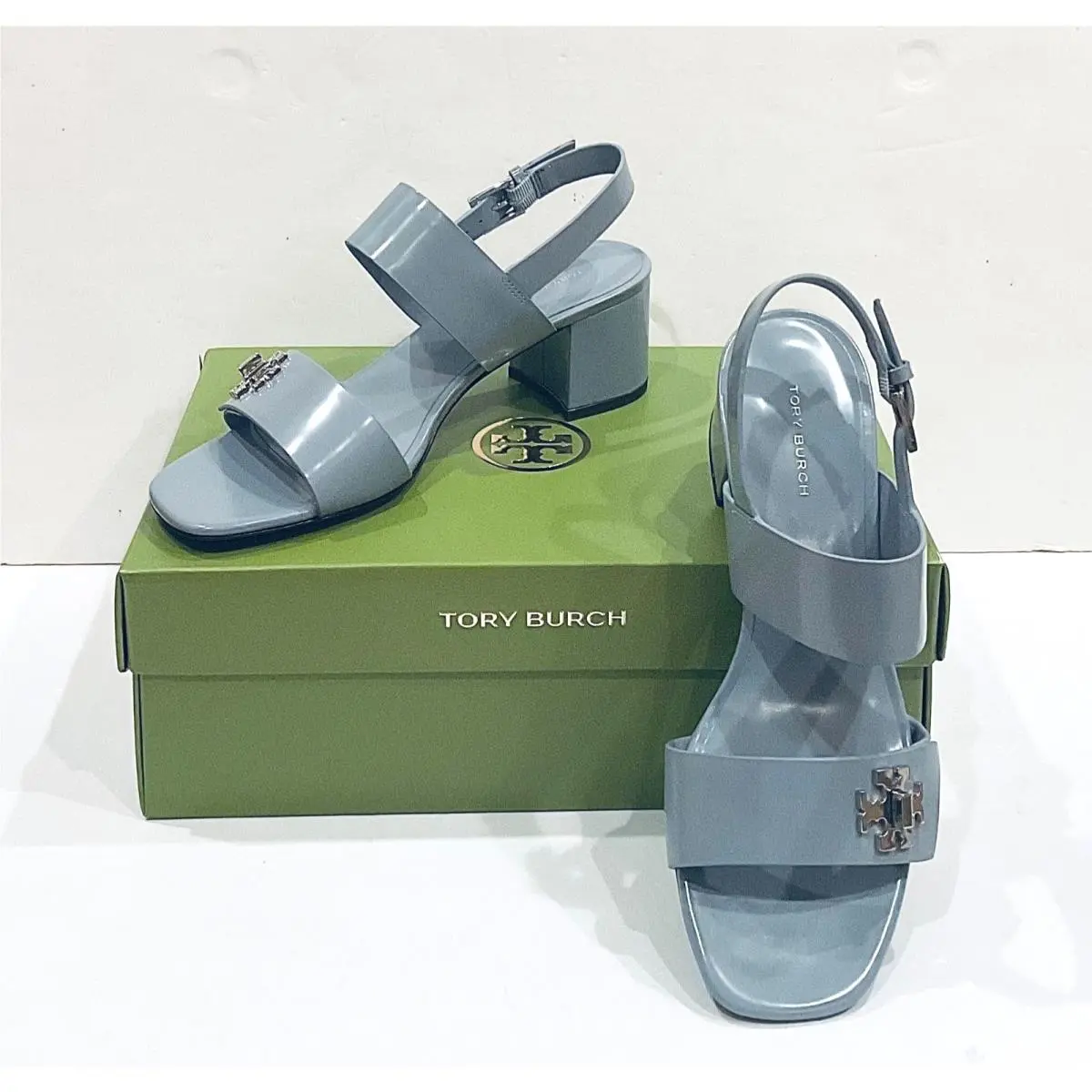 Tory Burch shoes - Tory Burch T Lock - Lock - Vapor Blue (UPC: 197865406525) 1