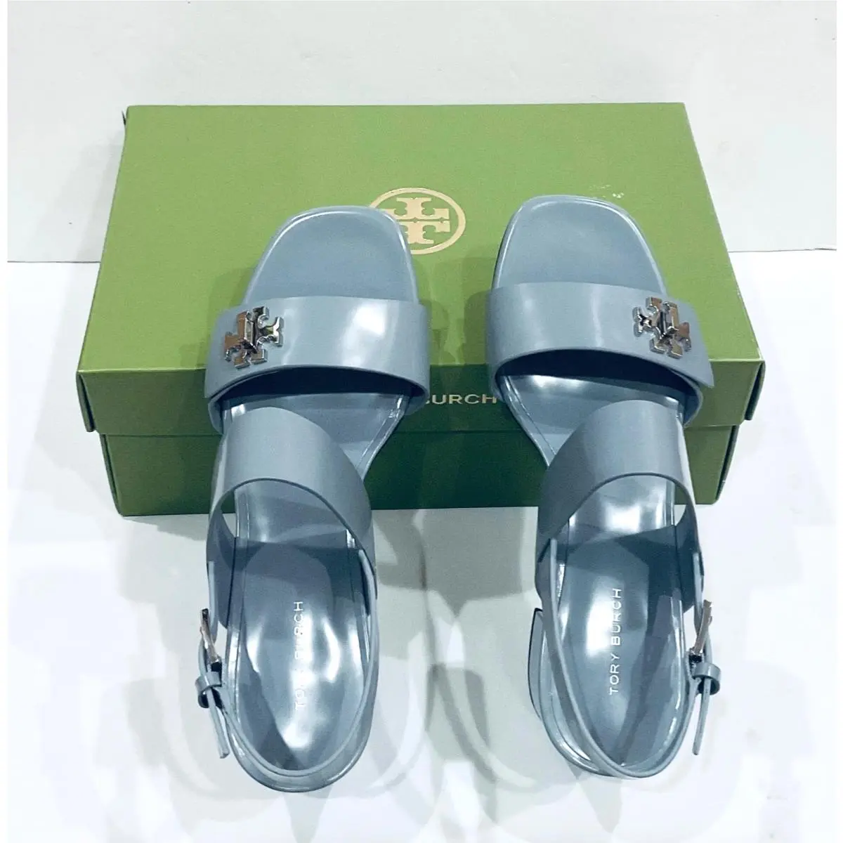 Tory Burch shoes - Tory Burch T Lock - Lock - Vapor Blue (UPC: 197865406525) 2