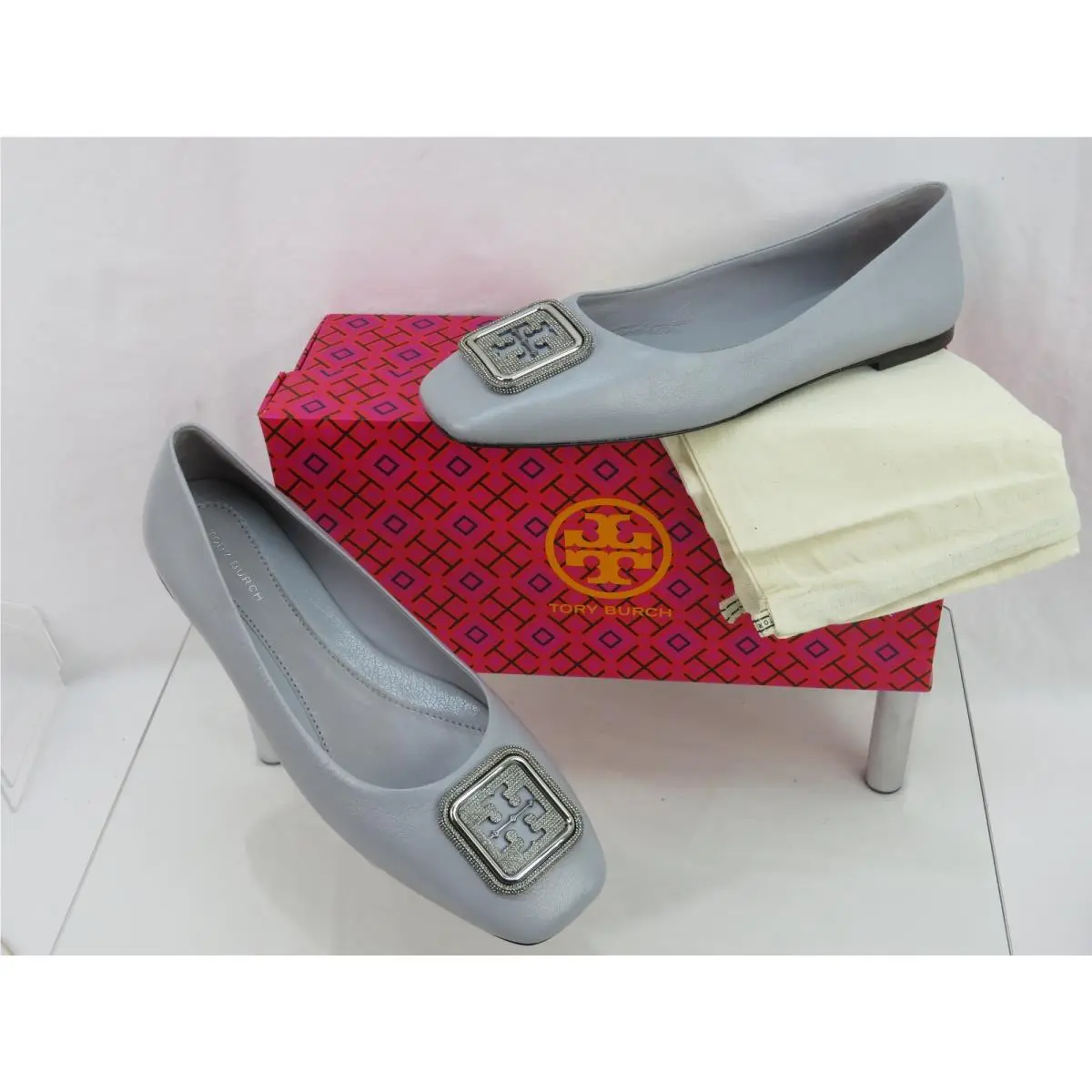 Tory Burch shoes - GEORGIA - GEORGIA - Gray (UPC: 196133873328) 3